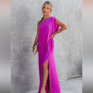 🦃VICI one shoulder gala dress size XL🦃